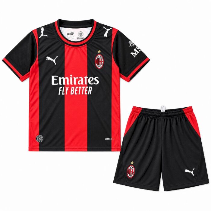 Kids AC Milan 2026/27 Home Kit – view 3