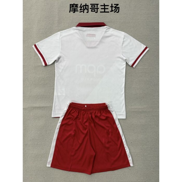 Kids AS Monaco 2026/27 Home Kit – view 5