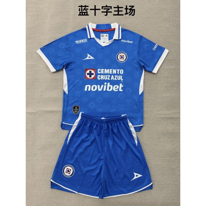 Kids Cruz Azul 2026/27 Home Kit – view 4