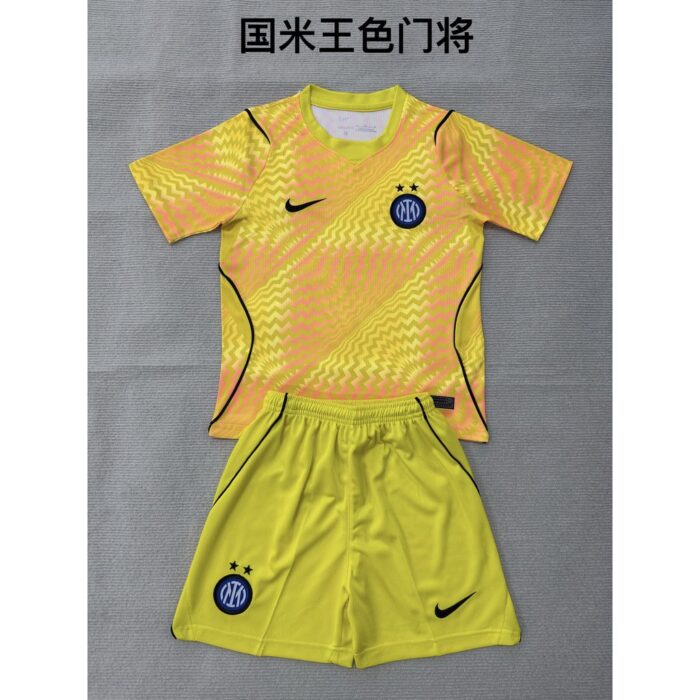 Kids Inter Milan 2026/27 Goalkeeper Kit – view 4