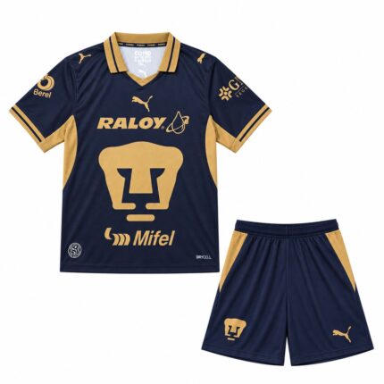 Kids Pumas UNAM 2026/27 Home Kit
