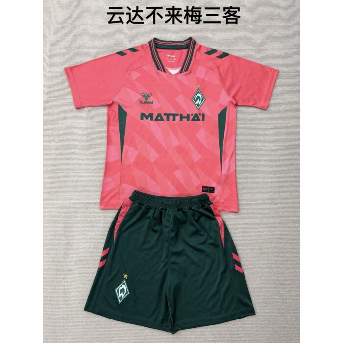 Kids SV Werder Bremen 2026/27 Third Kit – view 4