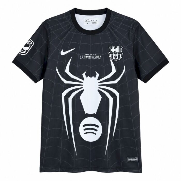 Mens Barcelona 2026/27 Spider-Man-Venom Jersey – view 3