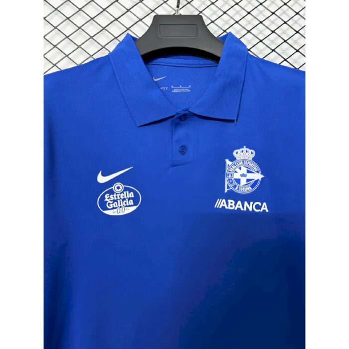 Mens Deportivo de La Coruna 2026/27 Travel Polo Jersey – view 5