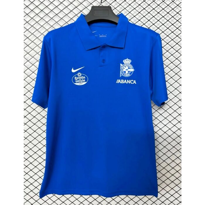 Mens Deportivo de La Coruna 2026/27 Travel Polo Jersey – view 4