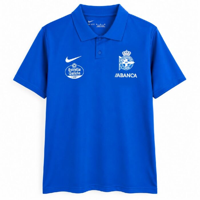 Mens Deportivo de La Coruna 2026/27 Travel Polo Jersey – view 3