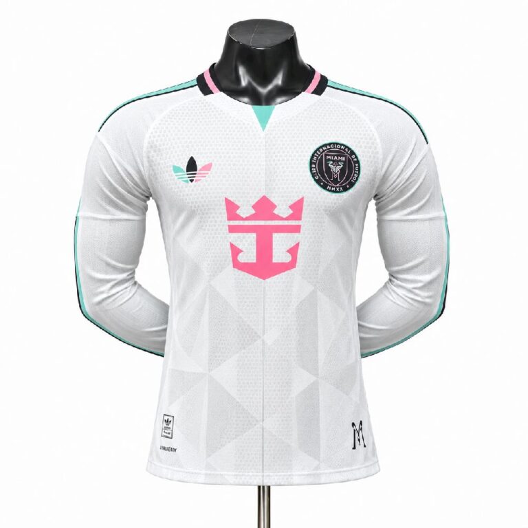 Mens Inter Miami CF 2026/27 Third Long Sleeve Jersey Player