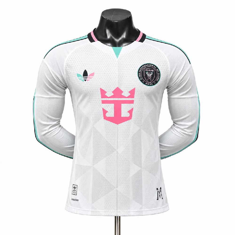 Mens Inter Miami CF 2026/27 Third Long Sleeve Jersey Player Mens Inter Miami CF 2026/27 Third Long Sleeve Jersey Player