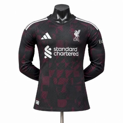 Mens Liverpool 2026/27 Third Long Sleeve Jersey Player Version