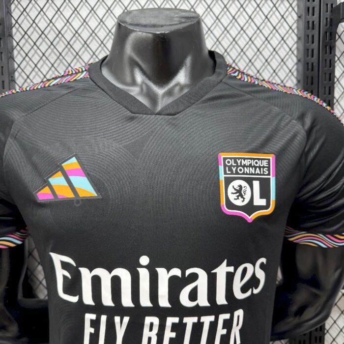 Mens Olympique Lyonnais 2026/27 Third Jersey Player Version – view 6