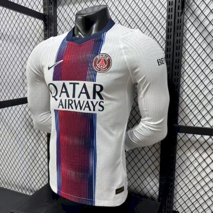 Mens Paris Saint-Germain 2026/27 Away Long Sleeve Jersey Player Version – view 5