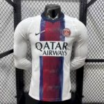 Mens Paris Saint-Germain 2026/27 Away Long Sleeve Jersey Player Version – view 4
