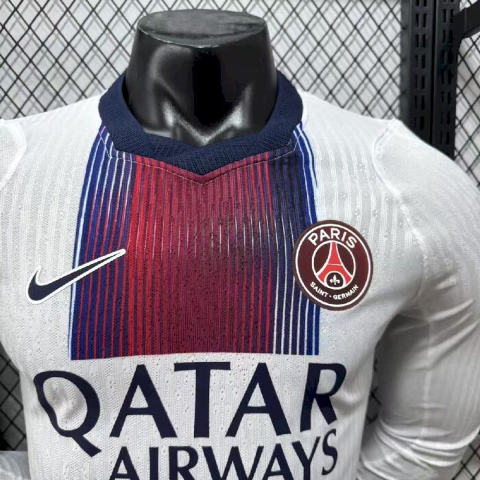 Mens Paris Saint-Germain 2026/27 Away Long Sleeve Jersey Player Version – view 3