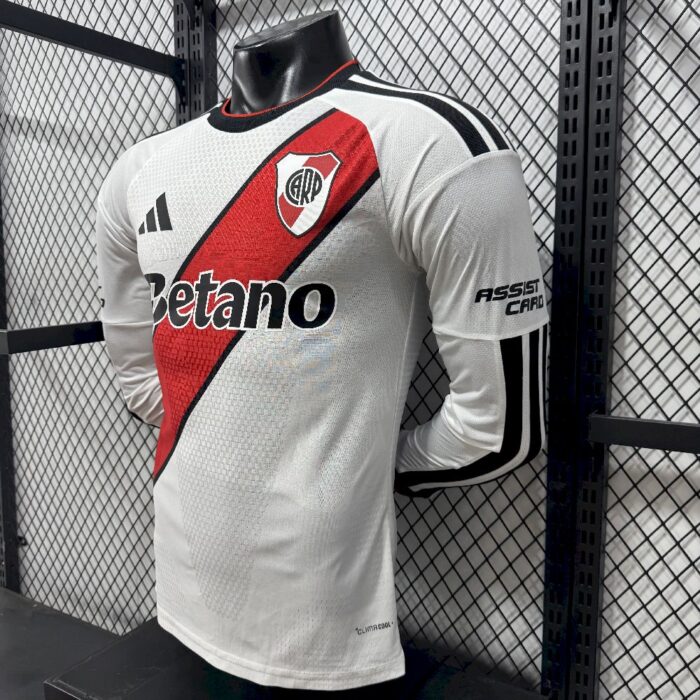 Mens River Plate 2026/27 Home Long Sleeve Jersey Player – view 3