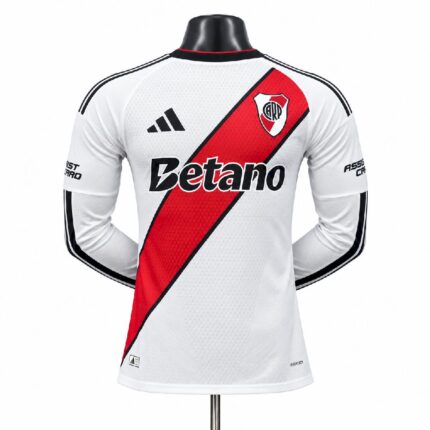 Mens River Plate 2026/27 Home Long Sleeve Jersey Player – view 2