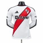 Mens River Plate 2026/27 Home Long Sleeve Jersey Player
