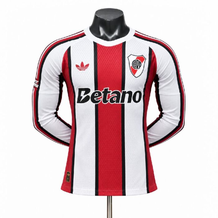 Mens River Plate 2026/27 Away Long Sleeve Jersey Player – view 3