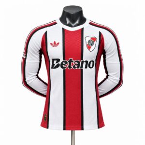 Mens River Plate 2026/27 Away Long Sleeve Jersey Player