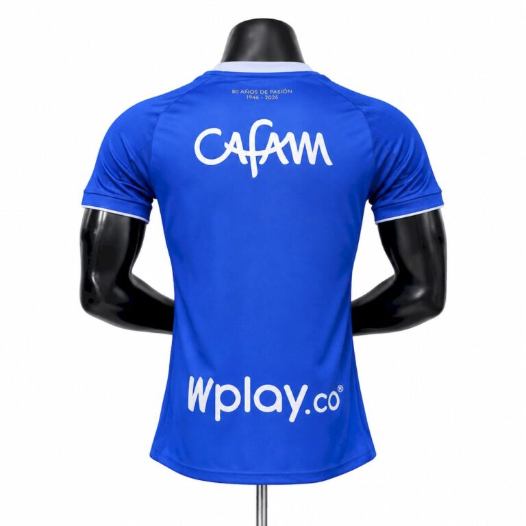 Mens Millonarios Fútbol Club 2026/27 Home Jersey Player Version – view 2
