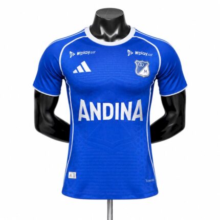 Mens Millonarios Fútbol Club 2026/27 Home Jersey Player Version