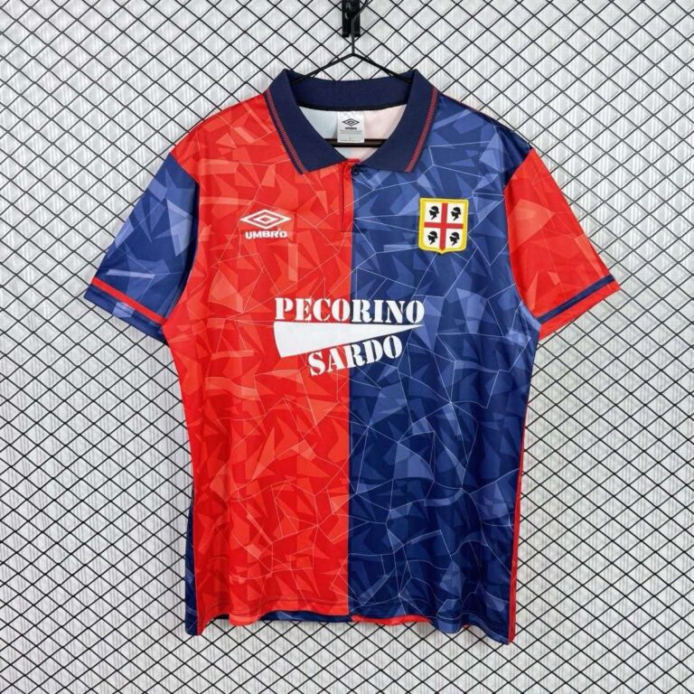 Retro Cagliari Calcio 1990/92 Home Jersey