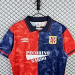 Retro Cagliari Calcio 1990/92 Home Jersey – view 2