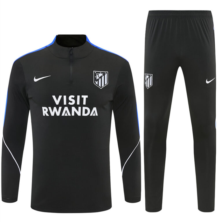 Mens Atletico Madrid 2026/27 Half-Zip Sweater+Pant 14001 – view 2