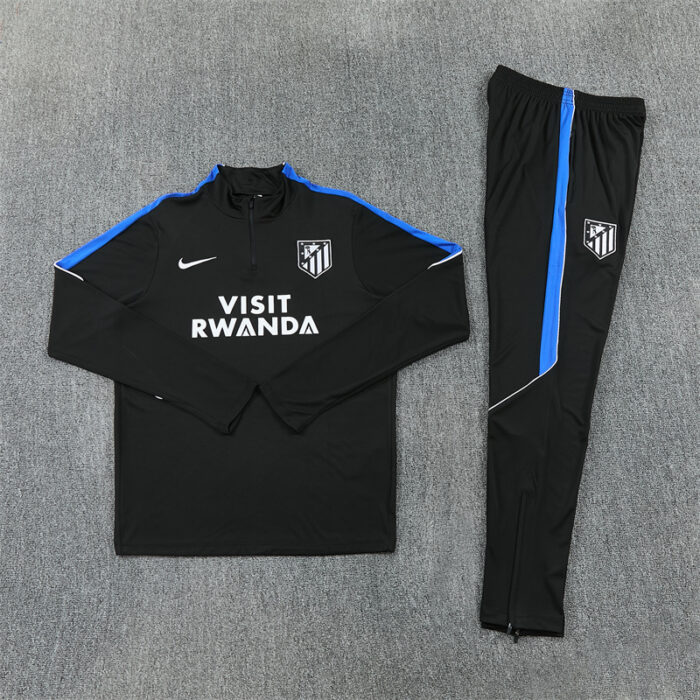 Mens Atletico Madrid 2026/27 Half-Zip Sweater+Pant 14001 – view 3