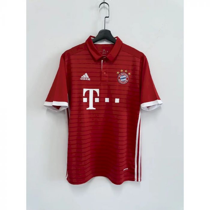 Retro Bayern Munich 2016/17 Home Jersey – view 4