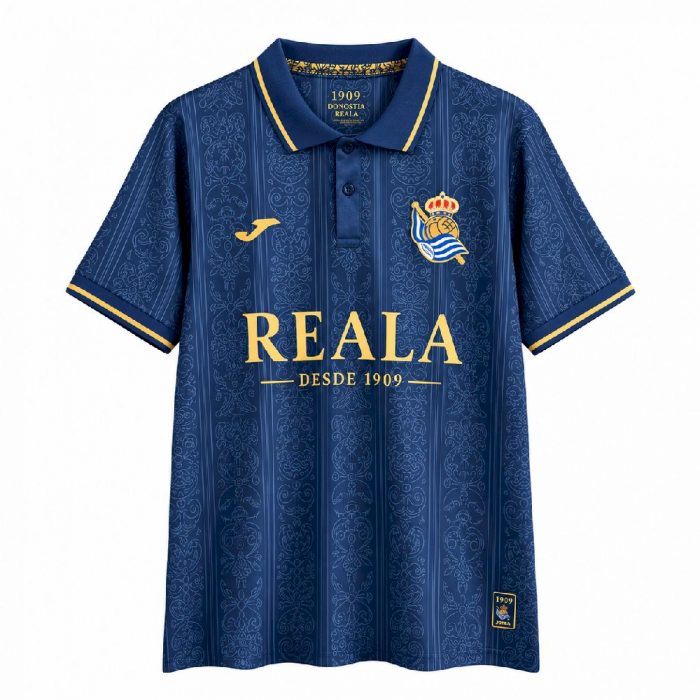 Mens Real Sociedad 2026/27 Vintage Jersey – view 3