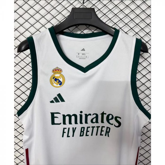 Mens Real Madrid 2026/27 Basketball Home Jersey – view 4