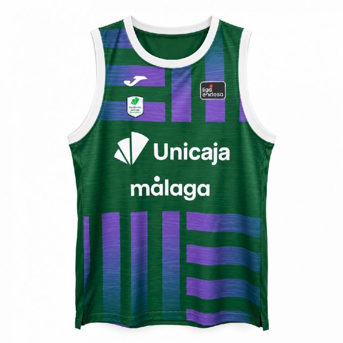 Mens Malaga Baloncesto 2026/27 Home basketball Jersey – view 3