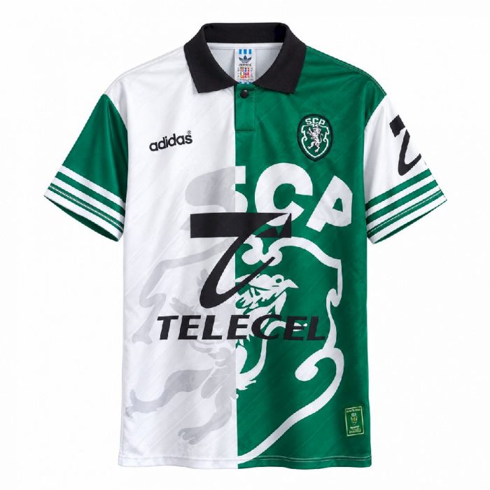 Retro Sporting CP 1996/97 Home Jersey – view 3