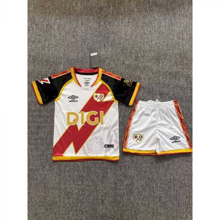 Kids Rayo Vallecano 2026/27 Home Kit – view 4