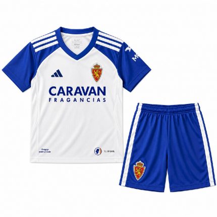Kids Real Zaragoza 2026/27 Home Kit