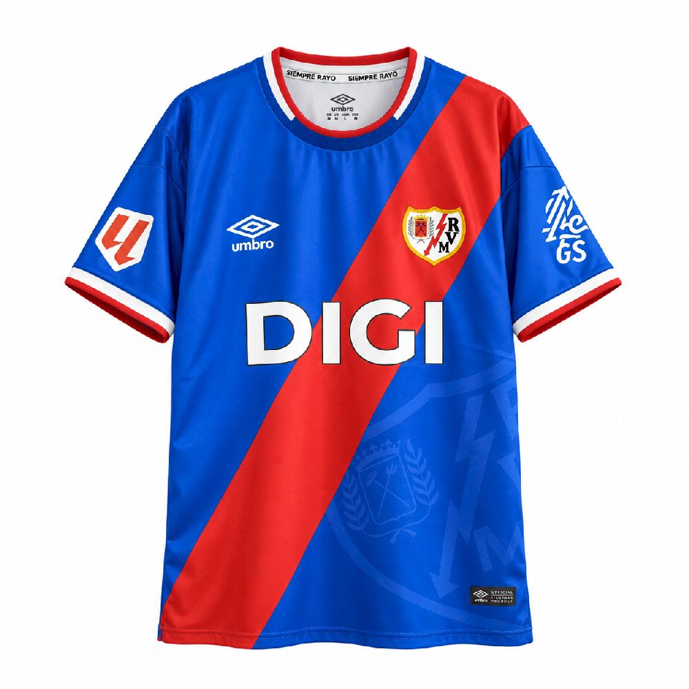 Mens Rayo Vallecano 2026/27 Fourth Jersey Mens Rayo Vallecano 2026/27 Fourth Jersey