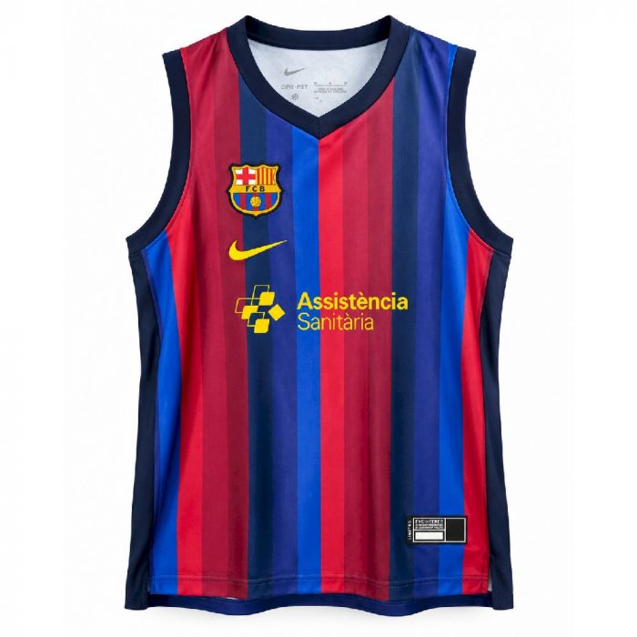 Mens Barcelona 2026/27 Basketball Home Jersey – view 3