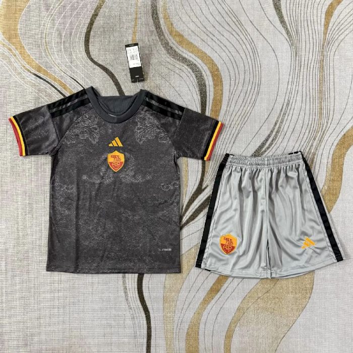 Kids AS Roma 2026/27 Third Kit – view 4