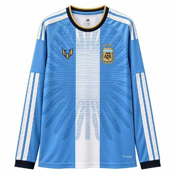 Mens Argentina 2026/27 Messi Special Long Sleeve Jersey – view 3