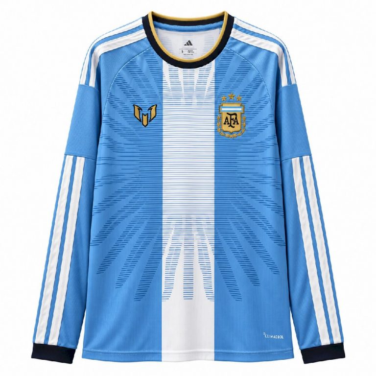 Mens Argentina 2026/27 Messi Special Long Sleeve Jersey