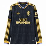 Mens Aston Villa 2026/27 Away Long Sleeve Jersey