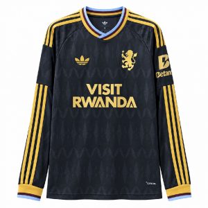 Mens Aston Villa 2026/27 Away Long Sleeve Jersey