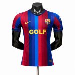 Mens Barcelona x Golf Wang 2026/27 Home Jersey Player Version