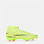 Nike Zoom Mercurial Superfly 10 Firm Ground Football Boots – Volt/Crimson