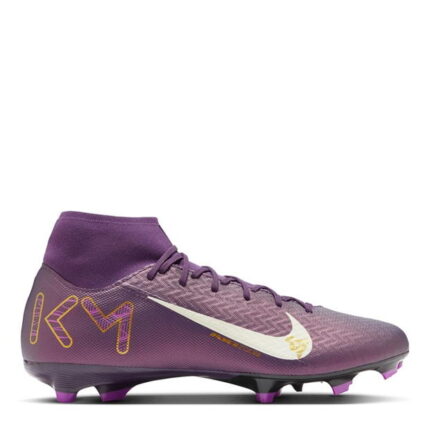 Nike Zoom Mercurial Superfly 10 Firm Ground Football Boots – Purple/Ivory