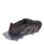 adidas Predator Firm Ground Football Boots – White/Silver – view 7