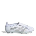 adidas Predator Firm Ground Football Boots – White/Silver