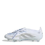 adidas Predator Firm Ground Football Boots – White/Silver – view 8