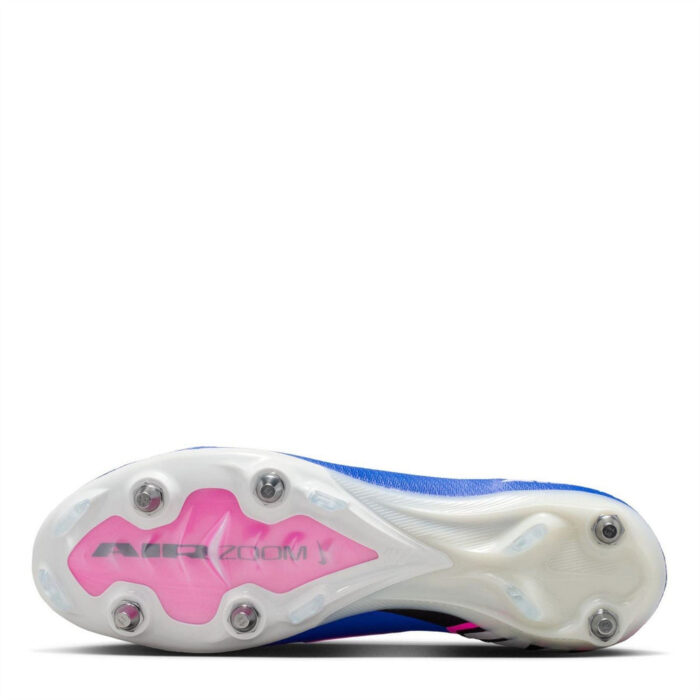 Nike Mercurial Vapor 16 Soft Ground Football Boots – Blue/Wht/Pink – view 3