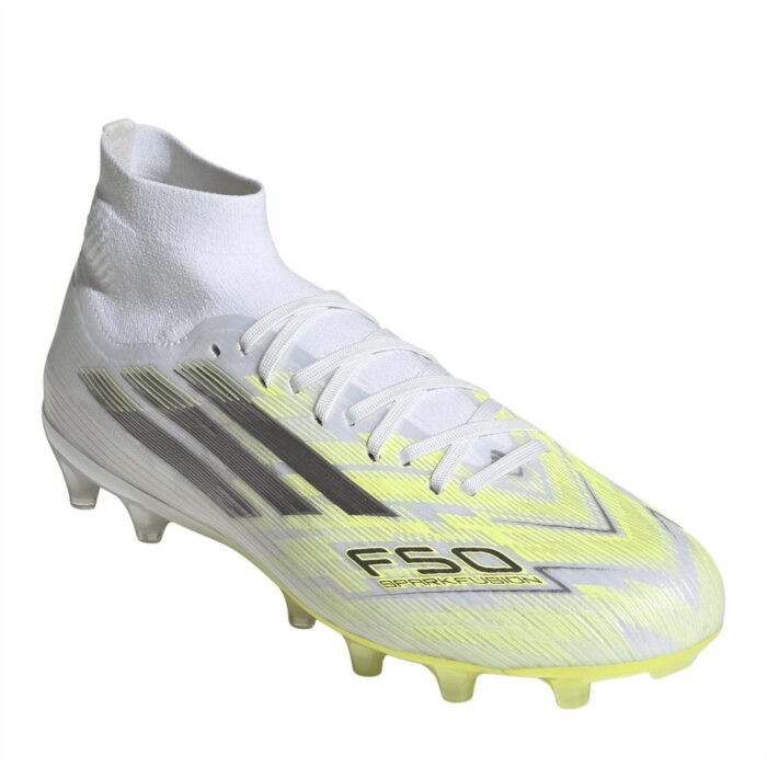 adidas Womens F50 Sparkfusion Firm Ground Football Boots – Solar Yellow – view 3